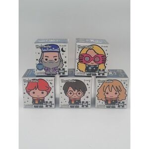Harry Potter Puzzle Lot 5 Set 100‎ Piece Large Pieces Kids Re-marks Sealed